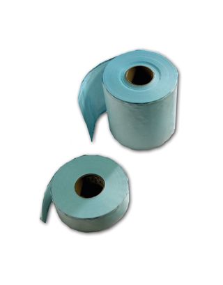 Klarsichtschläuche mit Seitenfalte Länge 100 m, Breite 7,5 x 2,5 cm - 4 Rollen