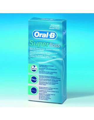 Oral B Super Floss, 50 Fäden