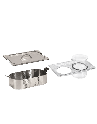 Zubehör-Set für Eurosonic 3D und Energy - Korb, Deckel, Becherhalter, - Becher 600 ml