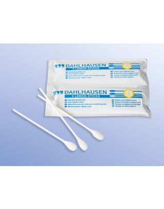 Dahlhausen Lemon Sticks für die Mundpflege - 25 x 3 Stück