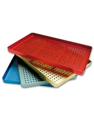 Aluminium Tray-Unterteil - gelocht