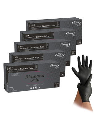 MaiMed-Diamond Grip schwarz
