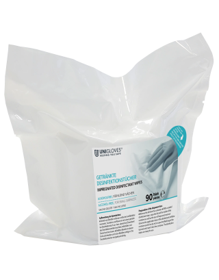 alkoholfreie Desinfektionstücher - 90 Blatt