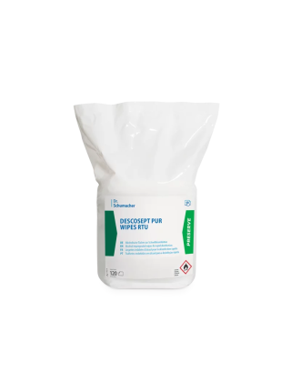 DESCOSEPT PUR WIPES RTU Nachfüllpack - 120 Tücher