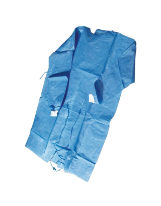 Beesana® SMS-Kittel, 115 x 150 cm, blau - 10 Stk.