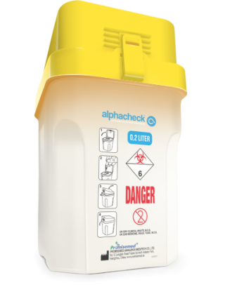 alphacheck professional Entsorgungsbox