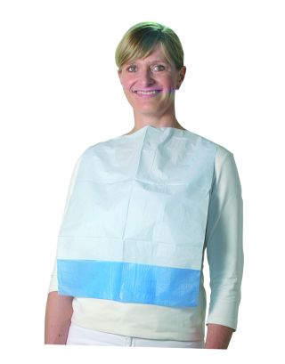 Unigloves Einmalschutzlätzchen blau - 50 Stk.