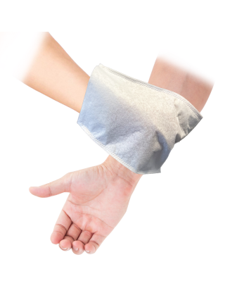 MaiMed Waschhandschuh W weiß - 50 Stk.