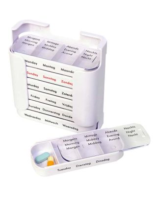 Tablettendispenser, 7 Tage, DE/EN/NL