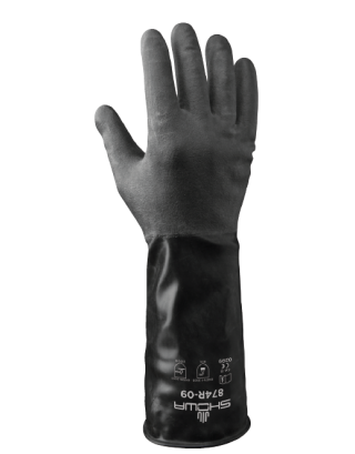 Butyl-Handschuhe SHOWA 874R (1 Paar) - Gr. 10