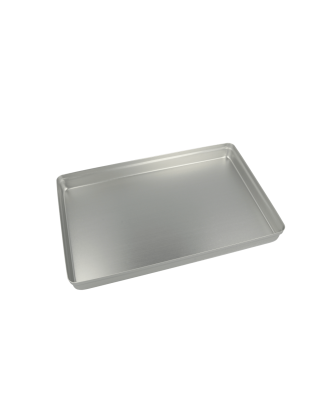 Eurotray Aluminium Norm-Tray Deckel ungelocht silber