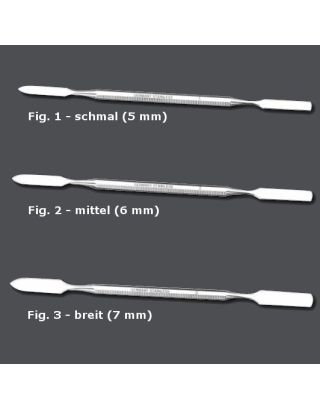 DC Zementspatel doppelendig Figur 1, 2, 3